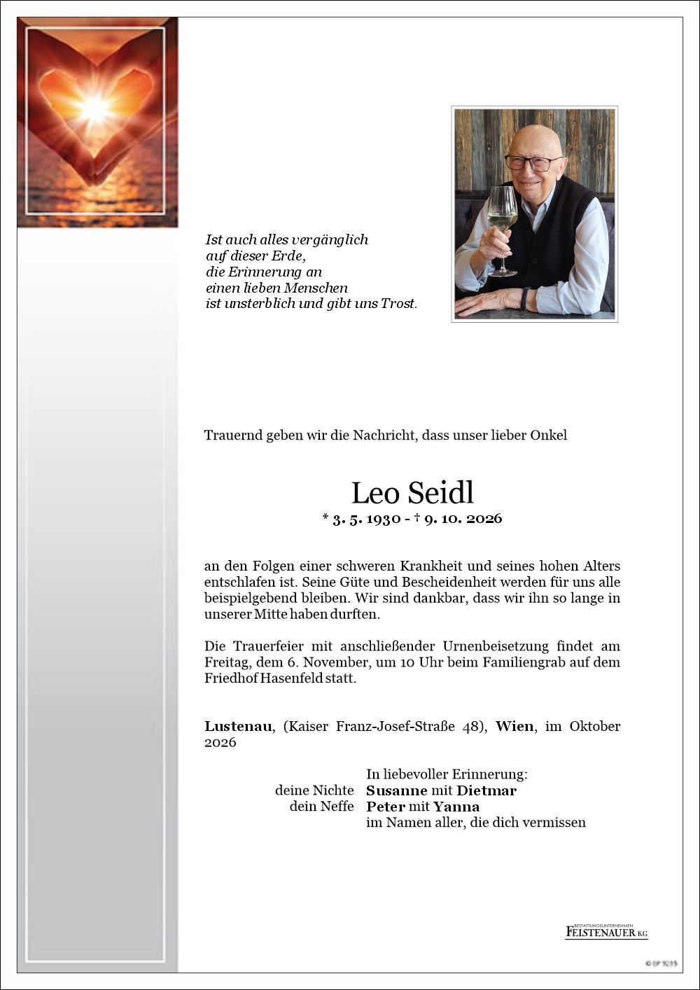Leo  Seidl